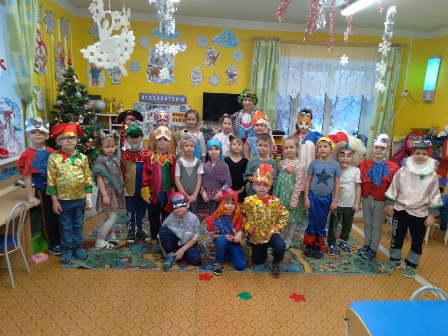 В детском саду школы № 1440 прошли рождественские колядки