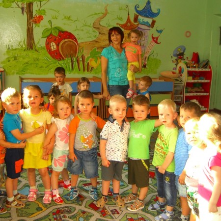 Куклы Ксюша и Коля в гостях у ребят
