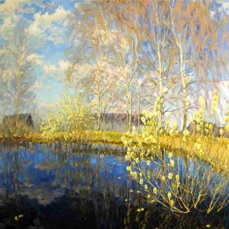 Улыбкой ясною природа, сквозь сон встречает утро года....