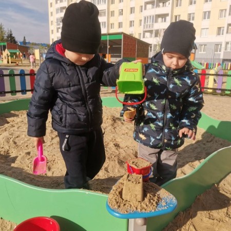 Игры с песком