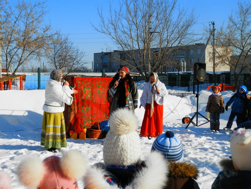 А мы Масленицу провожали!