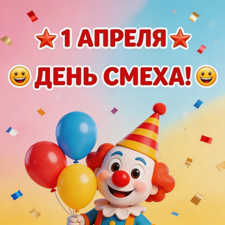 «1 Апреля День Веселья и смеха!» 